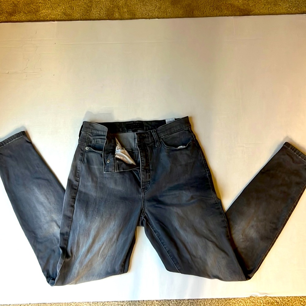 Banana Republic, Grey denim, size 6